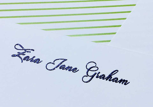 Zara Custom Stationery