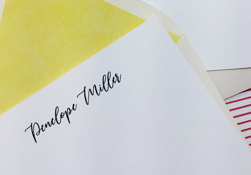 All-New Custom Stationery - made just for you