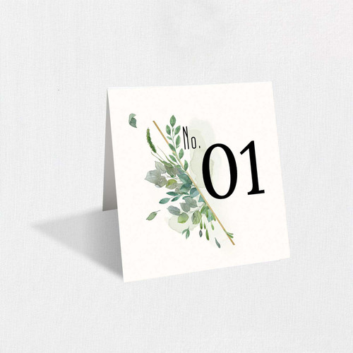 Emilia Table Numbers Table Number Stationery Store & Wedding Invitations by Leslie Store