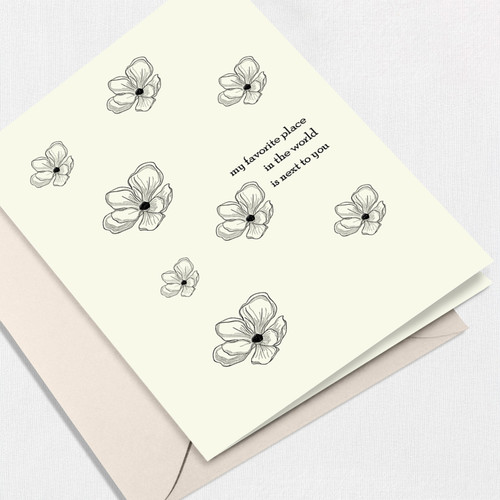 My Favorite Place Greeting Card All Cards Leslie Store