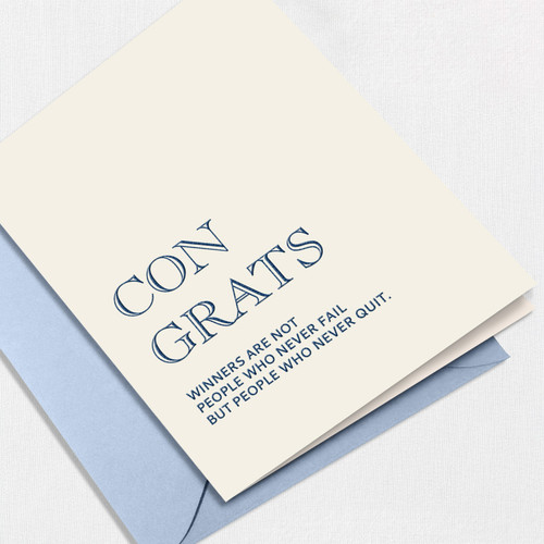 Winners Greeting Card All Cards Leslie Store