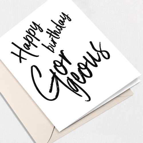 Gorgeous Birthday Greeting Card All Cards Leslie Store