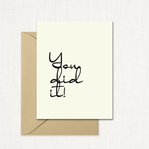 You Did It Greeting Card All Cards Leslie Store You Did It Greeting Card All Cards Leslie Store