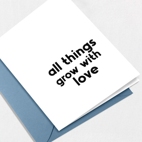 With Love Greeting Card All Cards Leslie Store