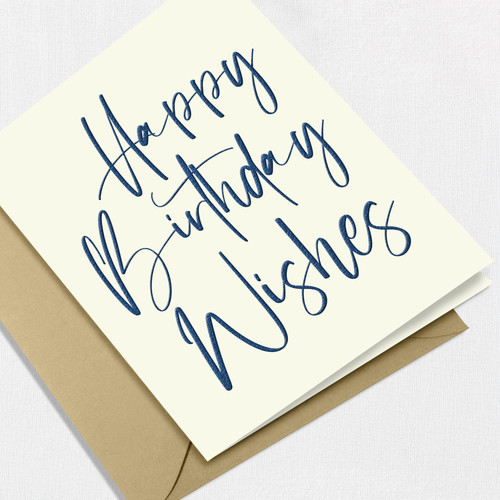 Birthday Wishes Greeting Card All Cards Leslie Store