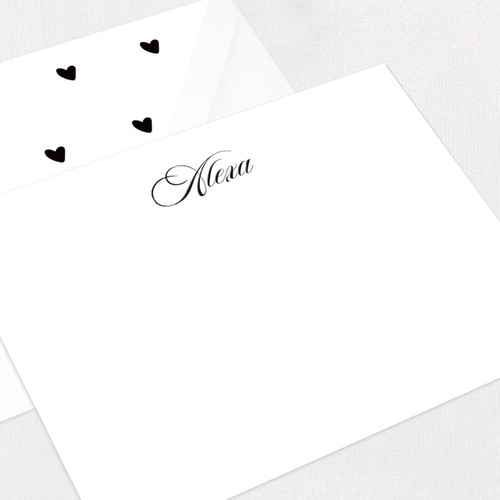 Alexa Personalized Stationery