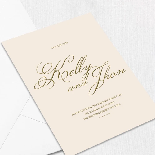 Kelly Save the Date Cards save the date Leslie Store