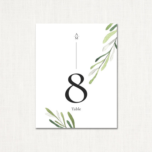 Angelica Table Numbers Table Number Leslie Store