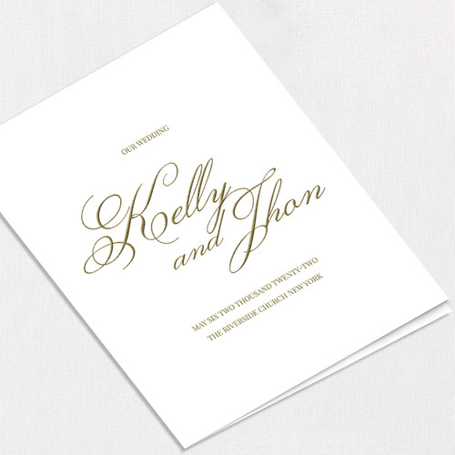 Kelly Wedding Programs Wedding Programs Leslie Store