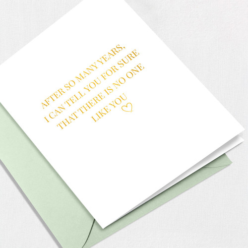 No One Like You Greeting Card All Cards Leslie Store