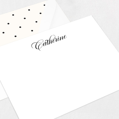 Catherine Personalized Stationery 