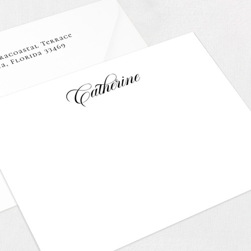 Catherine Personalized Stationery 