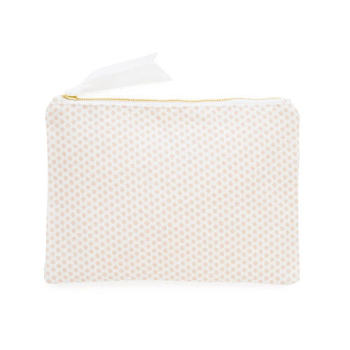 Fabric Pouch,  Rose Dot