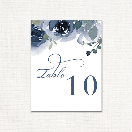 Holliston Table Numbers Table Number Leslie Store