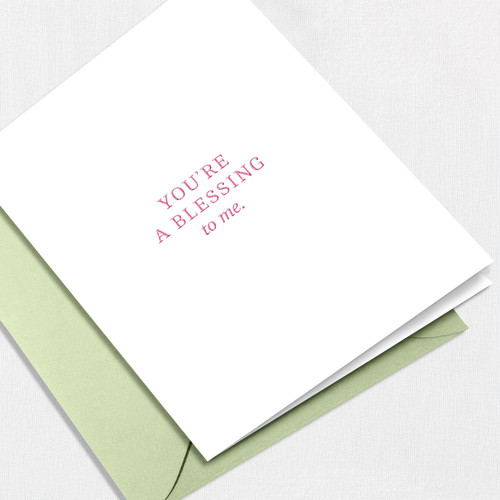 A Blessing Greeting Card All Cards Leslie Store