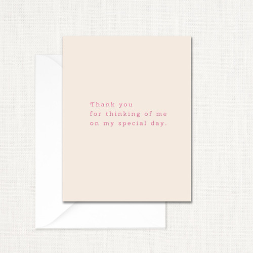 Thinking of Me Greeting Card All Cards Leslie Store