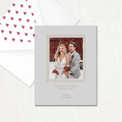 Magical Holiday Season Card Custom Holiday Cards Leslie Store