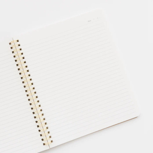 Spiral Notebook, Black Dot Notebooks 