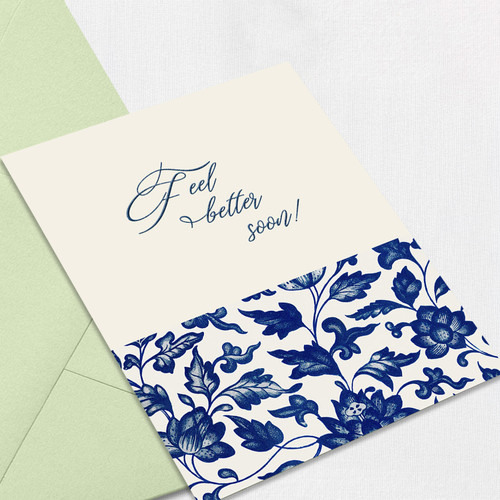 Feel Better Soon Greeting Card All Cards Leslie Store