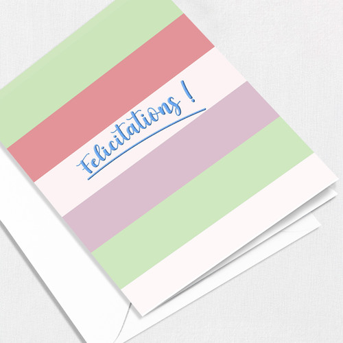 Felicitations Greeting Card All Cards Leslie Store