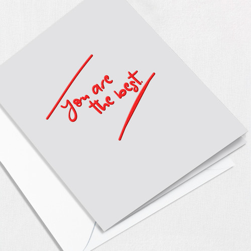 You Are The Best Greeting Card All Cards Leslie Store