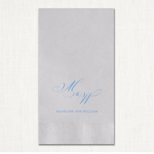 Madeline Foil Guest Towel Napkins Guest Towel Napkins