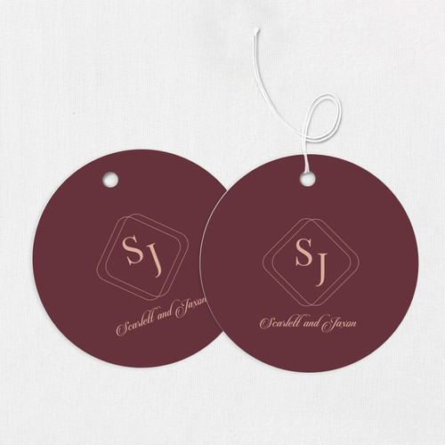 Scarlett Round Gift Tags Round Gift Tags Leslie Stationery Store