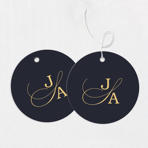 Juliette Round Gift Tags Round Gift Tags Leslie Stationery Store