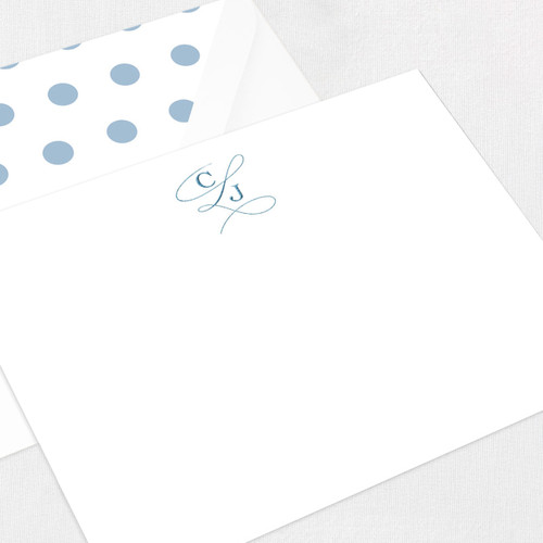 Courtney Note Cards Custom Stationery Leslie Stationery Store