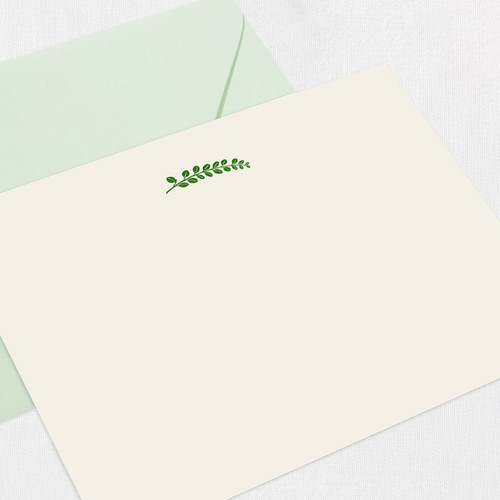 Green Leaf Note Set STATIONERY Leslie Stationery Store