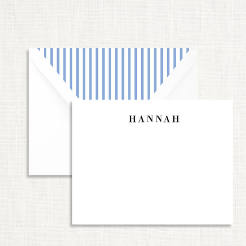 Hannah Personalized Stationery Personalized Leslie Store