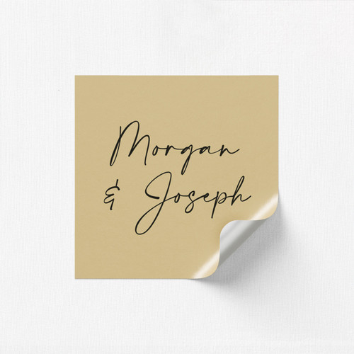 Morgan Square Stickers Square Stickers Leslie Stationery Store