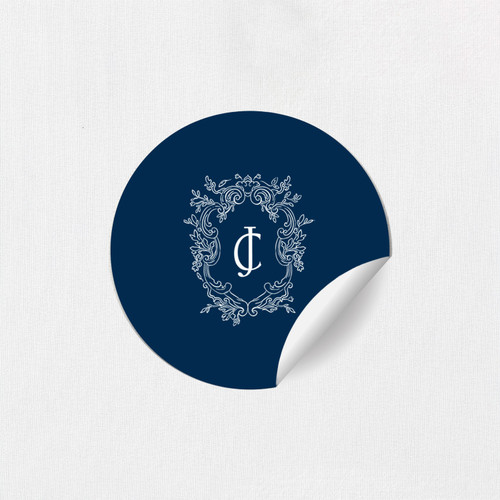 Catherine Round Stickers Round Stickers Leslie Stationery Store