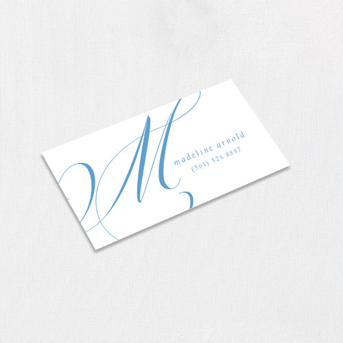 Madeline Business Cards BUSINESS Leslie Stationery Store