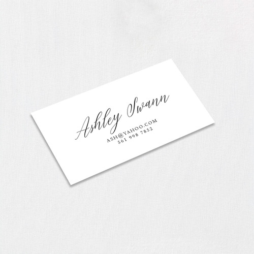 Ashley Calling Cards Calling Cards Leslie Stationery Store