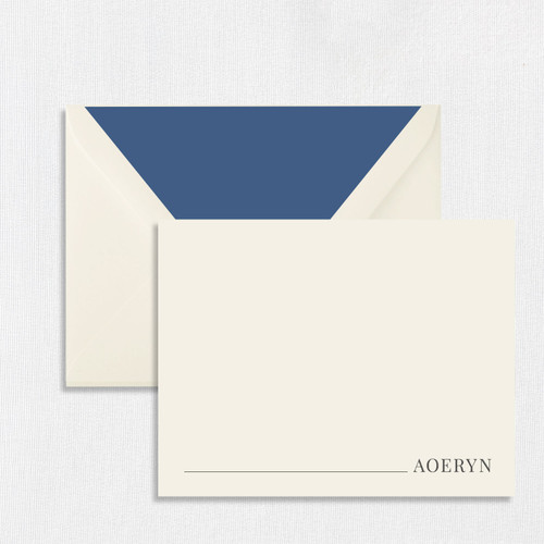 Aoeryn Personalized Stationery Card Personalized Stationery Sets Leslie Stationery Store