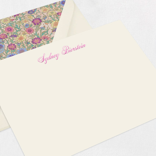 Sydney Personalized Stationery Card