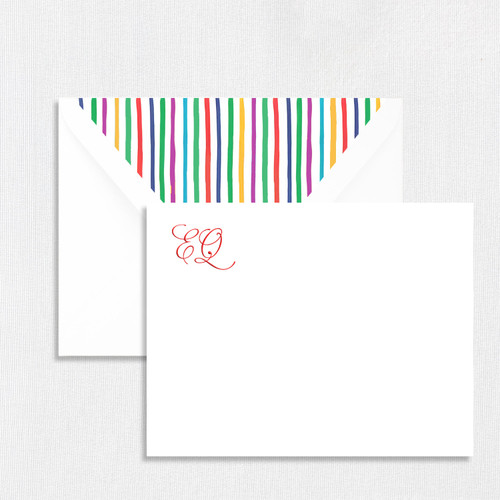 Emma Personalized Stationery Card