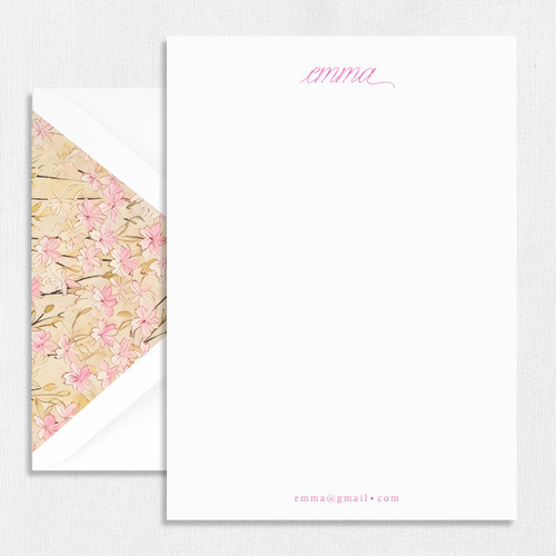 Emma Personalized Letter Sheet