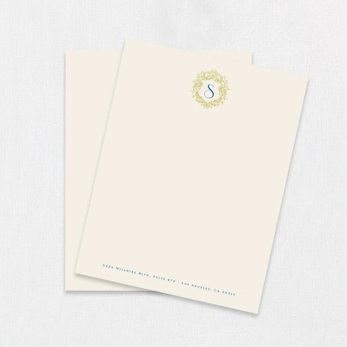 Full Color Raised Letterhead 