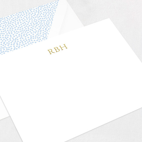 RBH Flat Notecard Custom Stationery Leslie Stationery Store