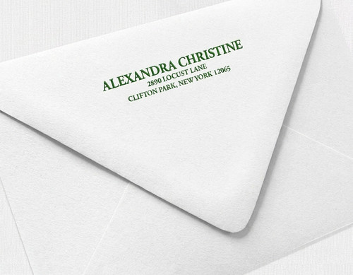 Letterpress Envelopes Return Address