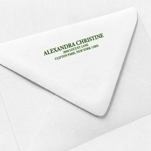 Letterpress Envelopes Back Flap Letterpress Leslie Stationery Store