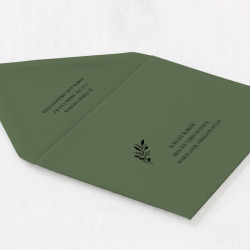 Mid Green Envelope - Full Color