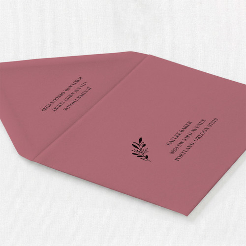 Rose Envelope - Full Color