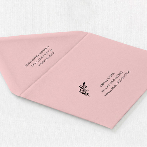 Candy Pink Envelope - Full Color