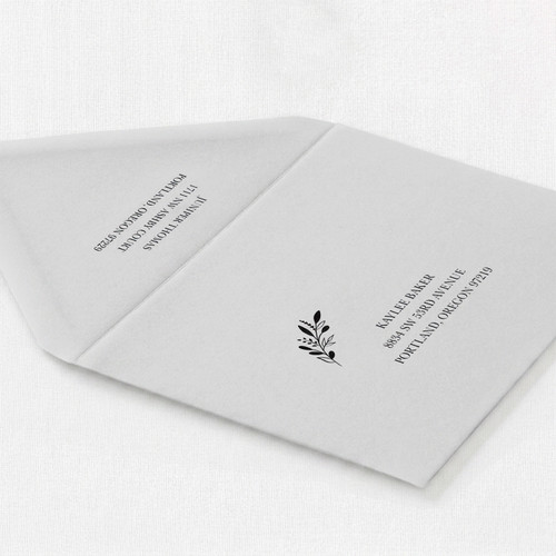 Pale Grey Envelope - Full Color