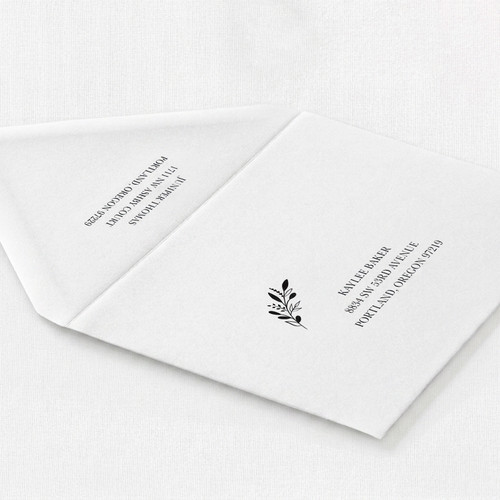 Ultra White Envelope - Full Color