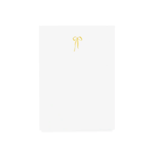 Notepad Small - Bow
