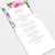 Darling Elizabeth Wedding Menu Wedding Menu Leslie Store